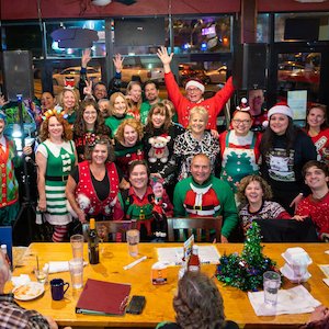 Ugly Sweater Night at Classical Open Mic photo 